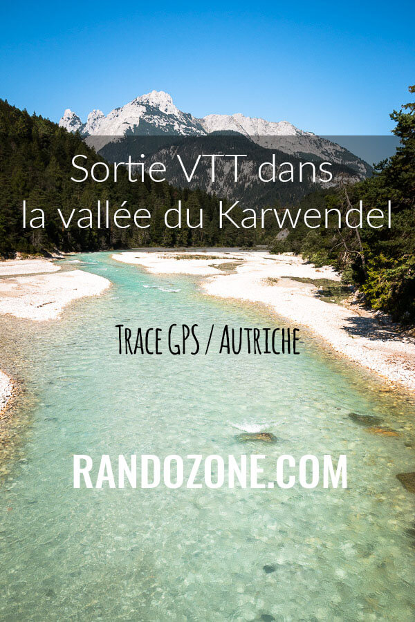 Sortie VTT dans la vallée du Karwendel