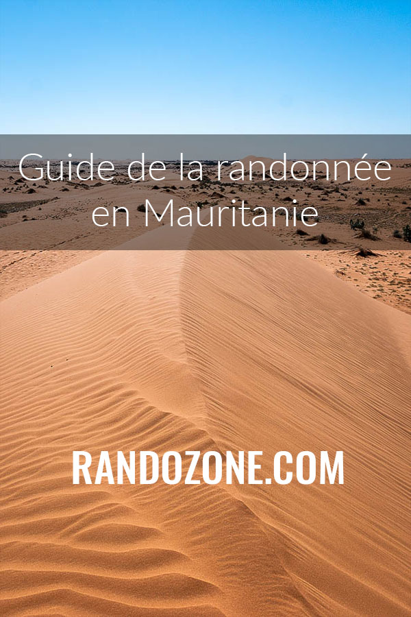 Guide de la randonne en Mauritanie