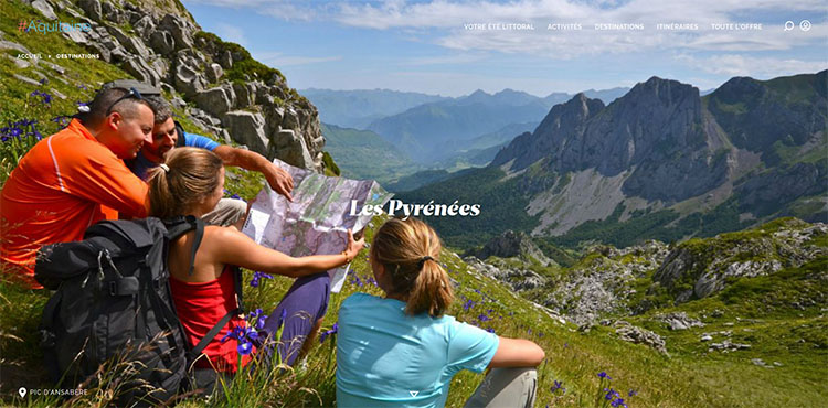 Randonnes en Nouvelle-Aquitaine