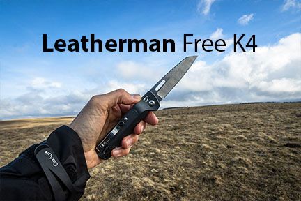 Test et avis test du couteau Leatherman Free K4 Test : test du couteau Leatherman Free K4
