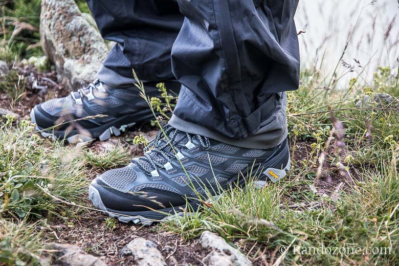 Test des chaussures Merrell Moab FST pour femme