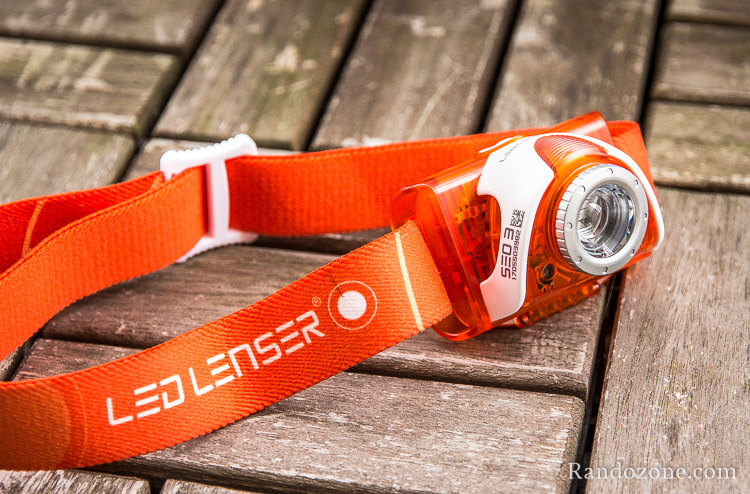 Test de la lampe frontale Led Lenser SEO3