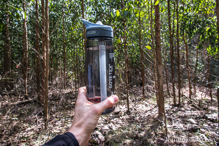 Test de la gourde Camelbak Eddy