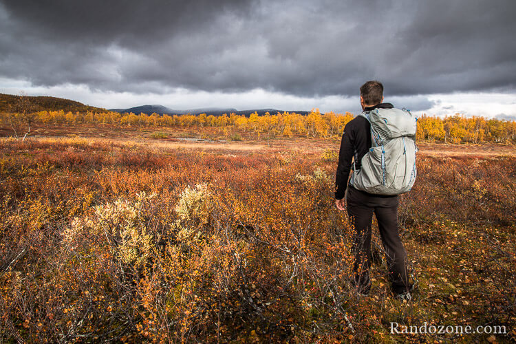 Test du sac à dos Osprey Levity 45