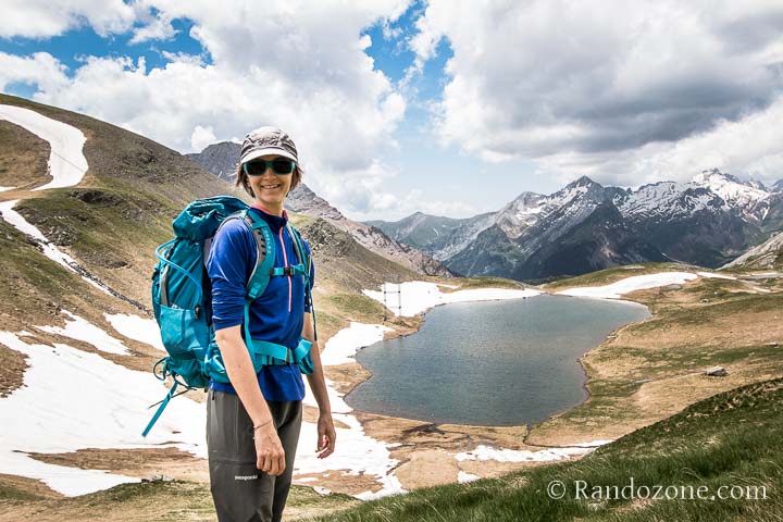 Test du tee-shirt Mountain Hardwear Butterlicious Long Sleeve 1/2 Zip dans les Pyrénées