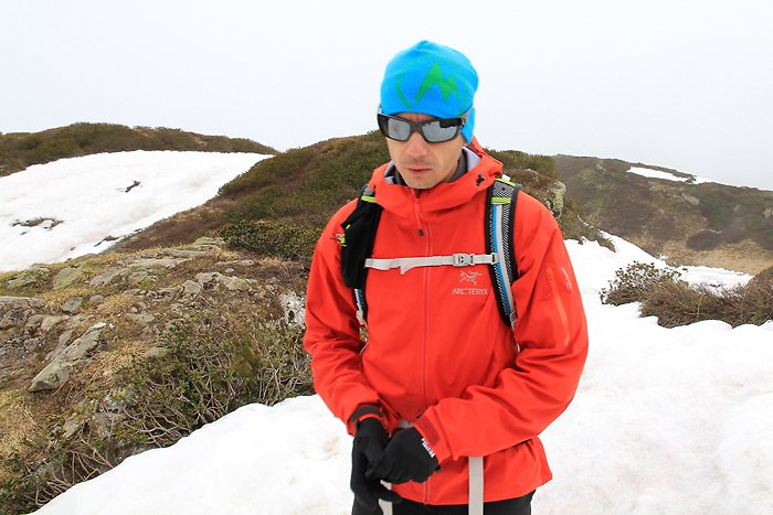 Test de la veste Arc'Teryx Tecto FL au lac de Pormenaz
