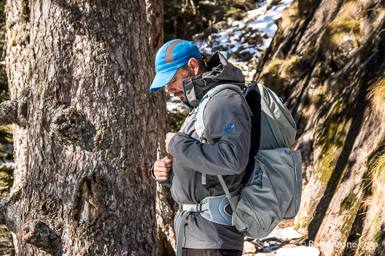 Test de la veste Mammut Trovat Jacket dans les Pyrénées