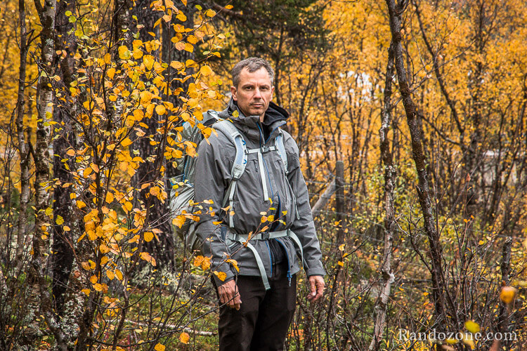 Test de la veste Mammut Trovat Jacket en Laponie