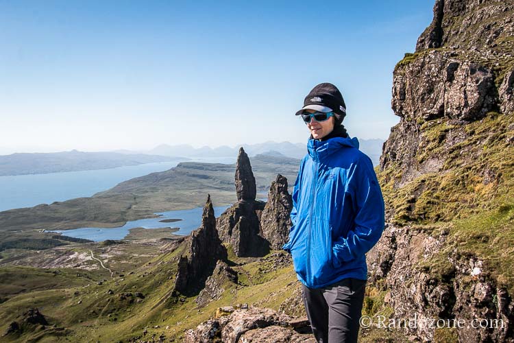 Test de la veste Mountain Hardwear Strech Ozonic en Ecosse