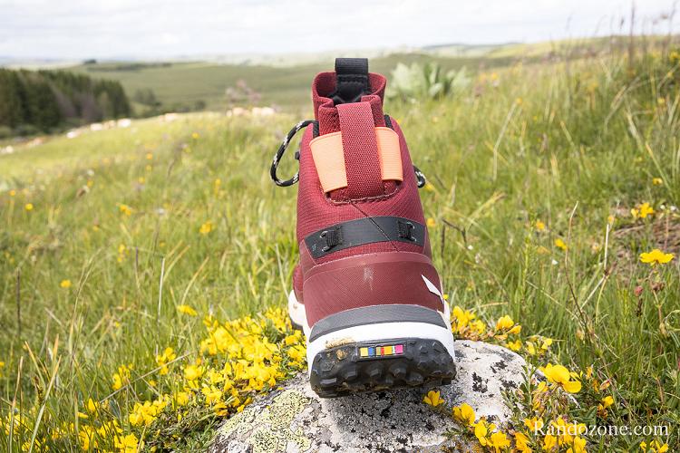 Test Arrière des chaussures Salewa Puez Knit Mid Powertex Test Arrière des chaussures Salewa Puez Knit Mid Powertex