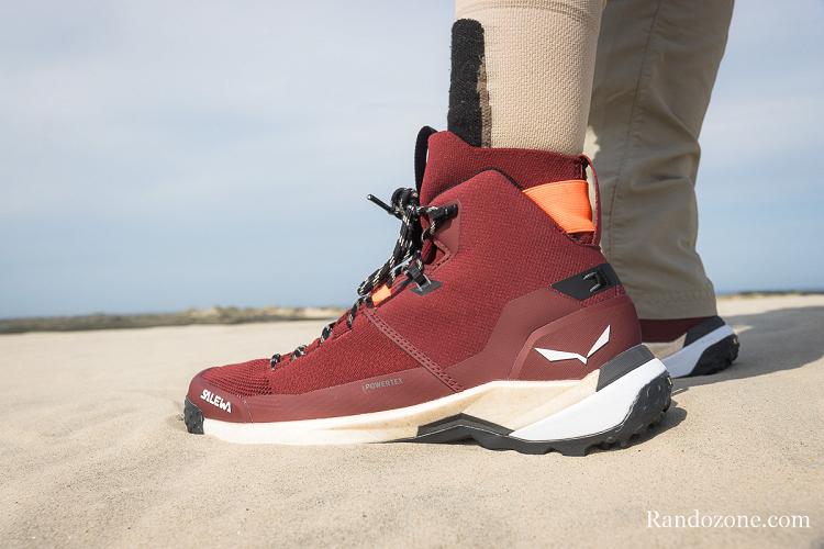 Test Chaussures Salewa Puez Knit Mid Powertex Test Chaussures Salewa Puez Knit Mid Powertex