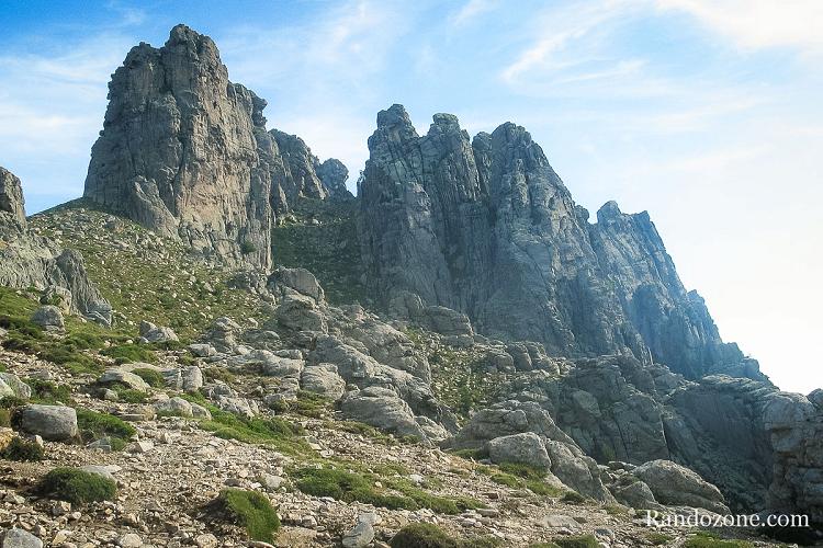 Massif de Bavella en Corse
