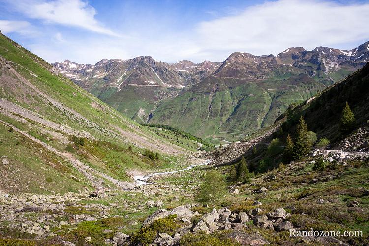 La vallée de Barèges derrière moi La vallée de Barèges derrière moi
