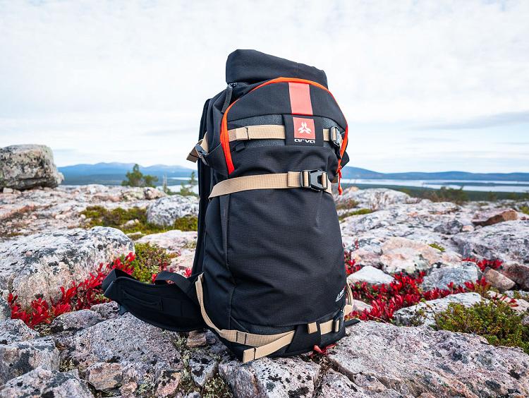 Sac à dos Arva Ride 30+ : sangle de compression Sac à dos Arva Ride 30+ : sangle de compression