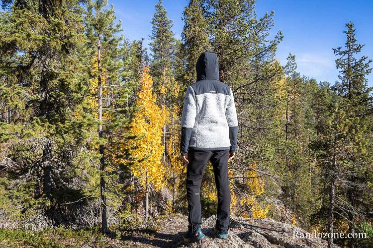 Veste polaire Columbia Sherpa Arctic Crest et sa capuche