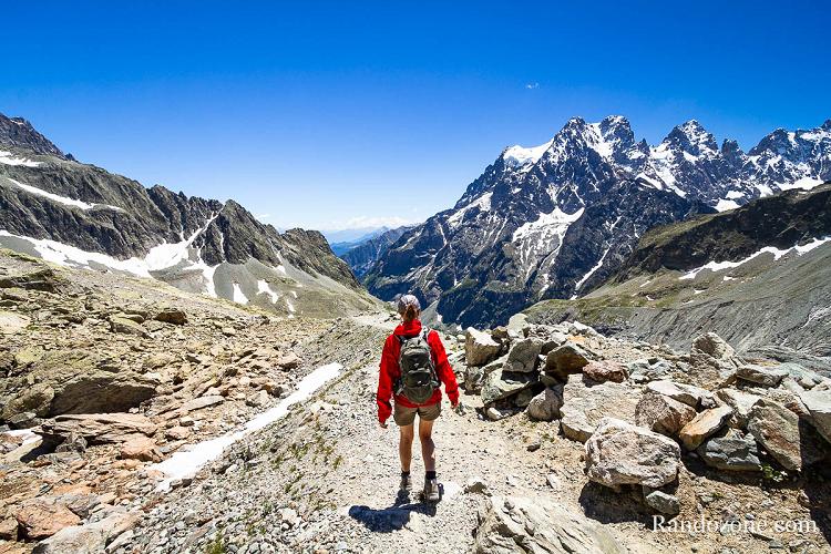 Randonnée dans le massif des Ecrins