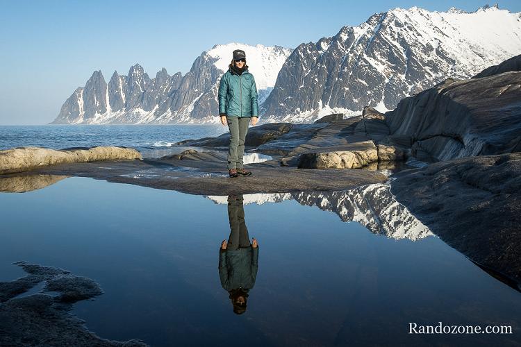 Test de la doudoune Patagonia Micro Puff Storm sur l'le de Senja