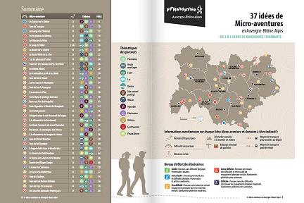37 idées de micro-aventures en Auvergne-Rhône-Alpes dans ce nouveau guide de la FFRP Actualité : 37 idées de micro-aventures en Auvergne-Rhône-Alpes dans ce nouveau guide de la FFRP