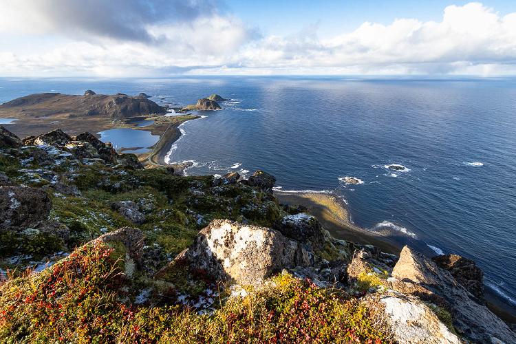 Nous voil au sommet de Siktartinden, le point de vue est superbe