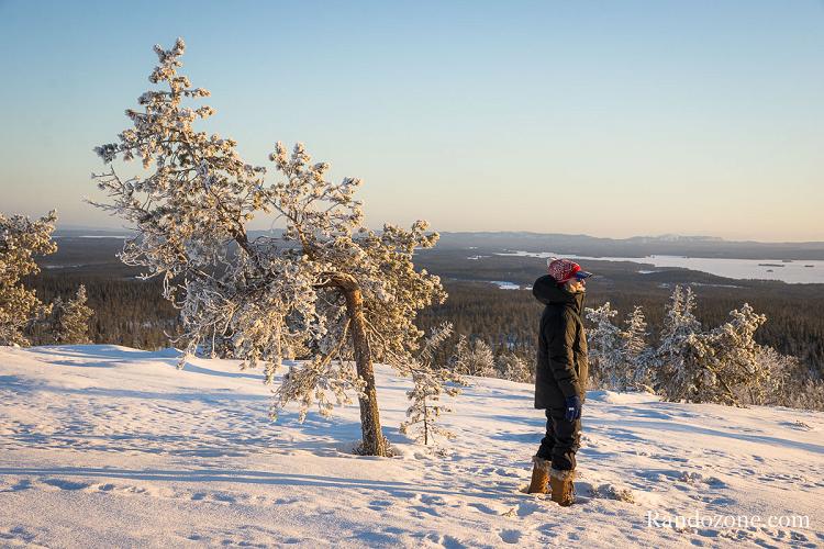 Test de la doudoune Arc'Teryx Alpha Parka en Finlande