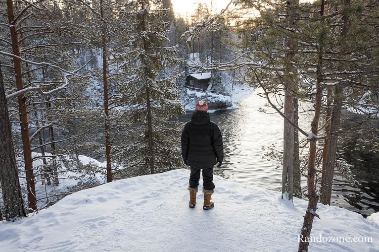 Test de la doudoune Arc'Teryx Alpha Parka en Finlande