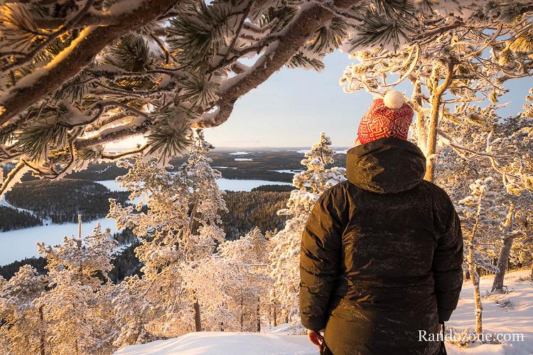 Test de la doudoune Arc'Teryx Alpha Parka en Finlande