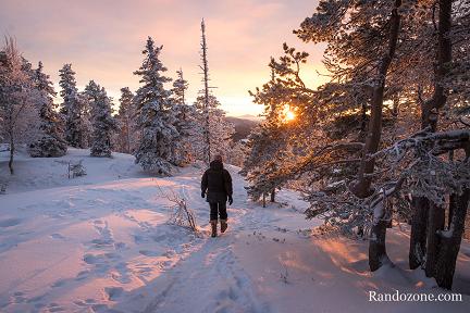 Test : Test extrme du pantalon en doudoune Jack Wolfskin Atmosphere : chaleur et confort  -30 C en Laponie