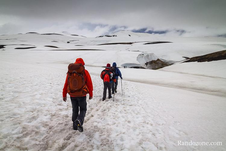 Test d'un pantalon de montagne en Islande