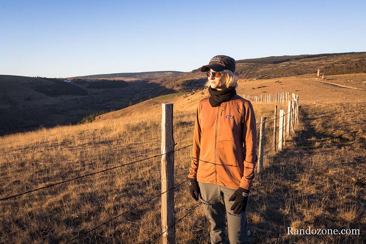 Test de la veste polaire Patagonia R1 Thermal dans les Cvennes