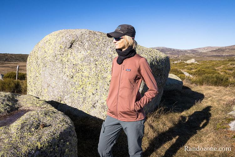 Test de la veste polaire Patagonia R1 Thermal dans les Cvennes