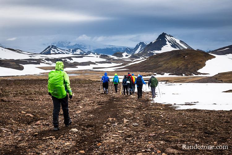 Randonn�e en Islande sur le trek du Laugavegur