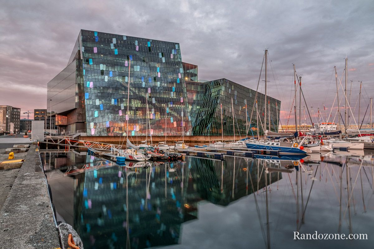 Centre ville de Reykjavik en Islande