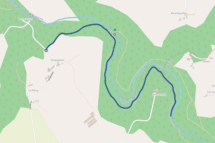 Trace Gps La Saga de Kernansquillec Trace Gps La Saga de Kernansquillec