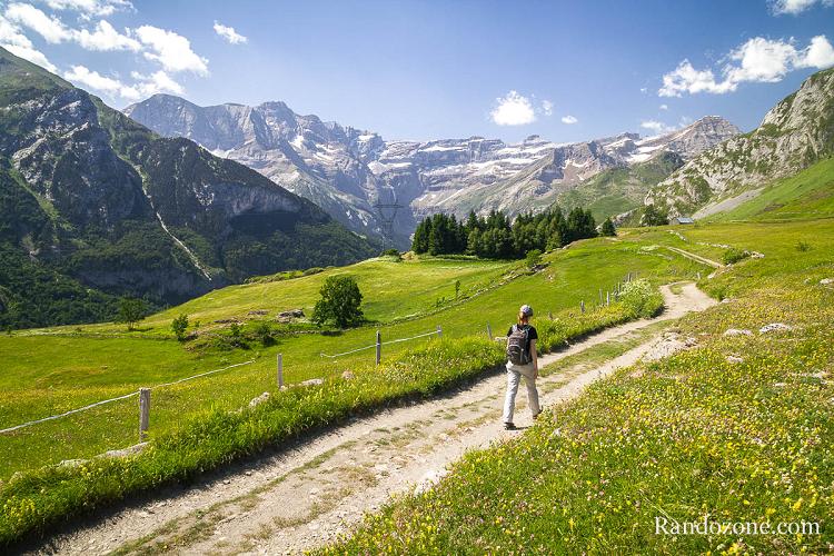 Randonnée sur le plateau de Saugué dans les Pyrénées