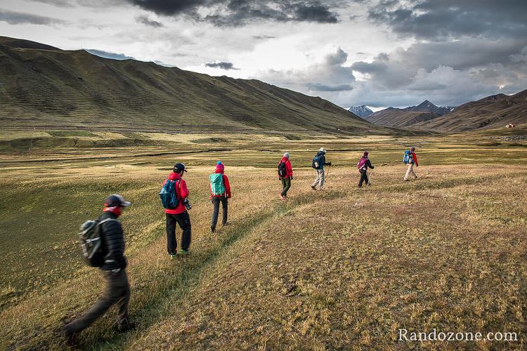 Trek dans la cordillère de Vilcanota au Pérou