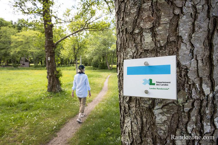 Circuit de l'tang d'Aureilhan - dpartement des Landes