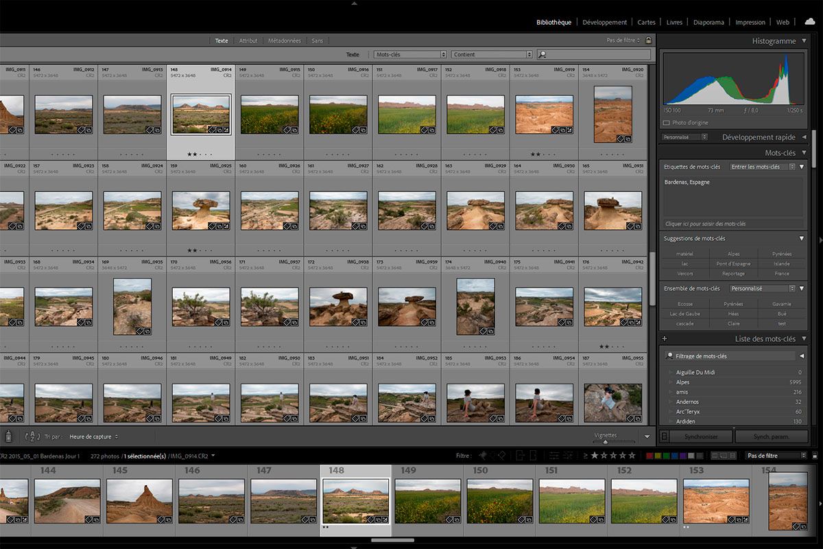 Ecran Lightroom Ecran Lightroom