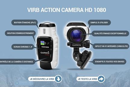Actualit&eacute; : Une cam�ra Garmin Virb Elite � tester