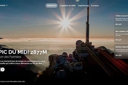 Actualit&eacute; : Un nouveau site pour le Pic du Midi de Bigorre
