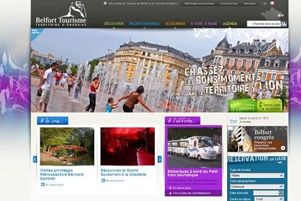 Actualit&eacute; : Nouveau site web pour le tourisme de Belfort