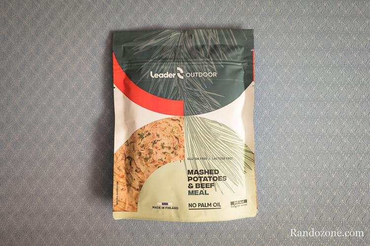 Test des plats lyophilis&&eacute;s Leader Outdoor