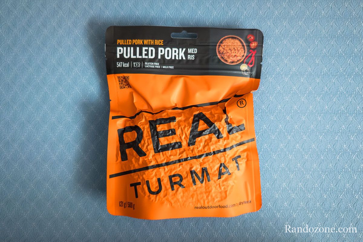 Test Real Turmat Pulled pork with rice Test Real Turmat Pullet pork with rice