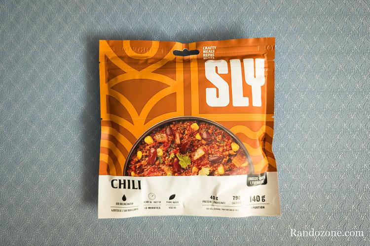 Test des plats lyophilis&&eacute;s Sly