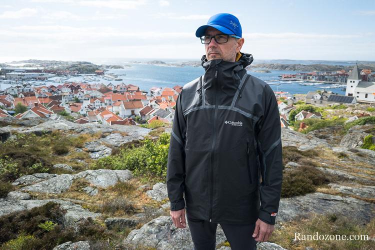 Test de la veste Columbia Whistler Peak en Sude