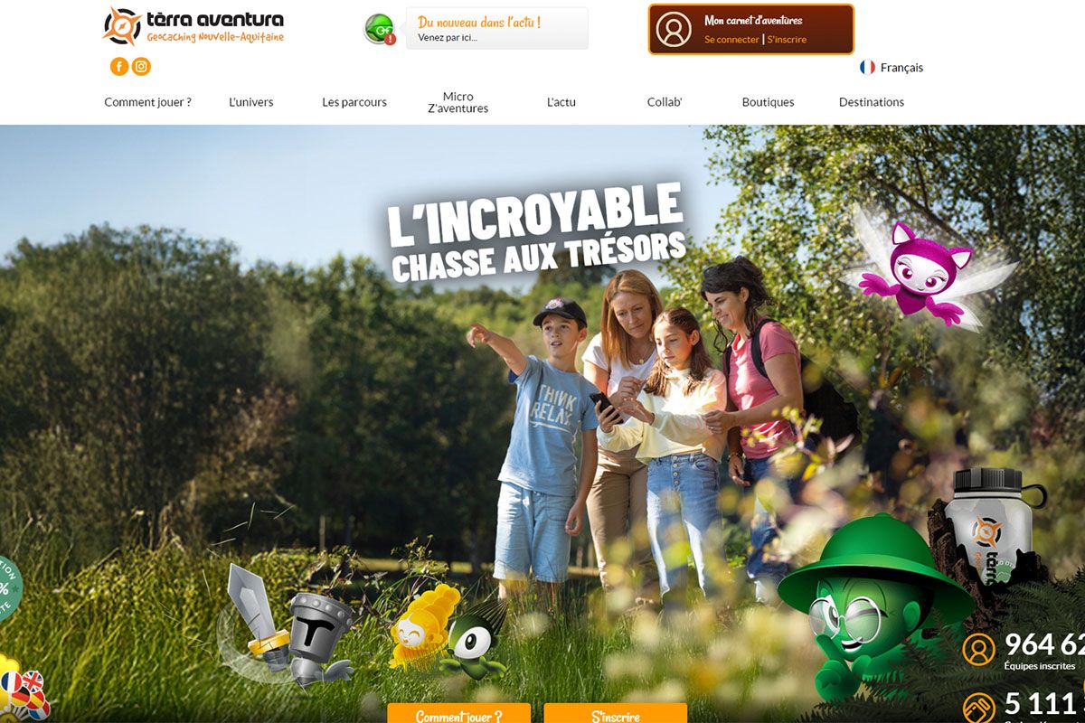 Terra Aventura, le geocaching en Limousin Terra Aventura, le geocaching en Limousin