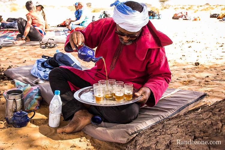 Pr�paration du th� en Mauritanie