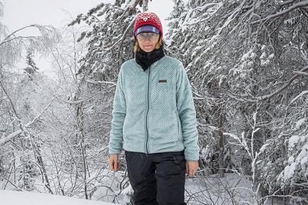 Actualit&eacute; : Confort, style et chaleur : la polaire Fire Side II de Columbia pass�e � l��preuve du grand froid