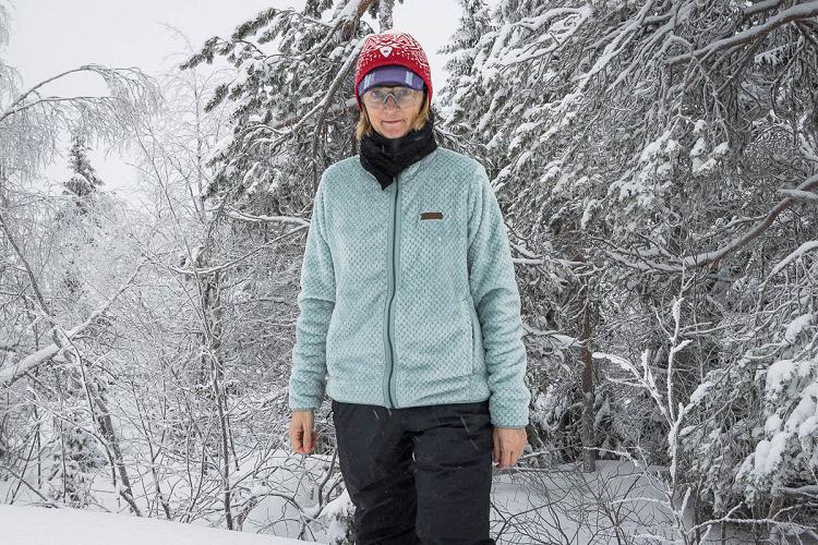 Test de la polaire Columbia Sherpa Fire Side II en Finlande