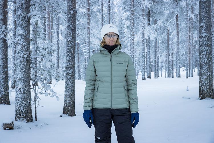 Test de la doudoune Columbia Lake 22 II en Finlande
