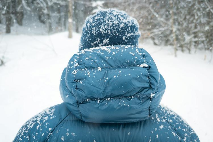 Capuche de la doudoune Columbia Arctic Crest pour homme